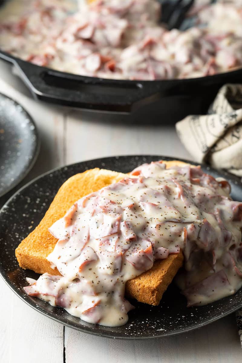 Shit on a Shingle (Creamed Chipped Beef on Toast)