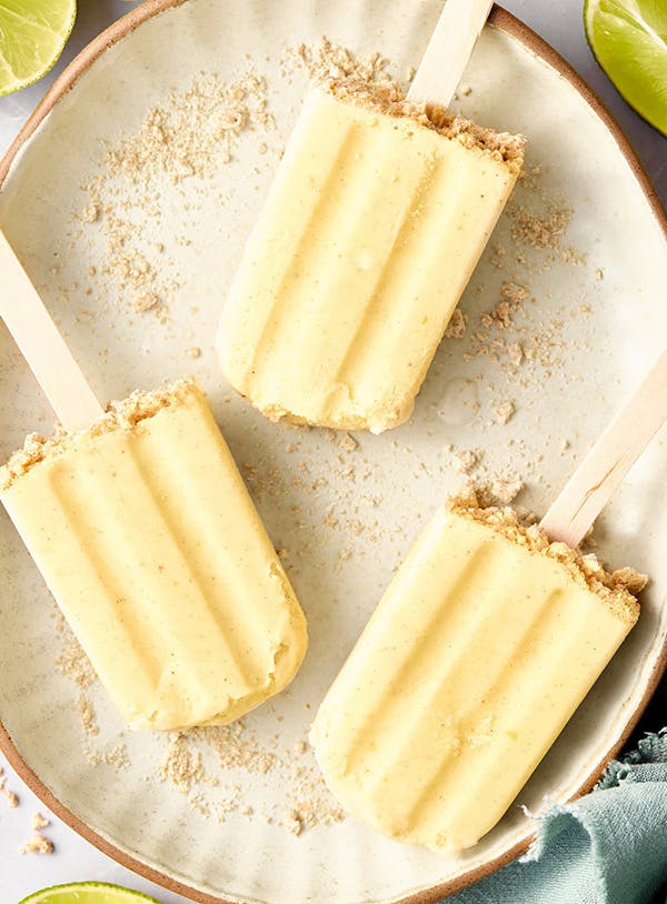 5-Ingredient Key Lime Pudding Pops