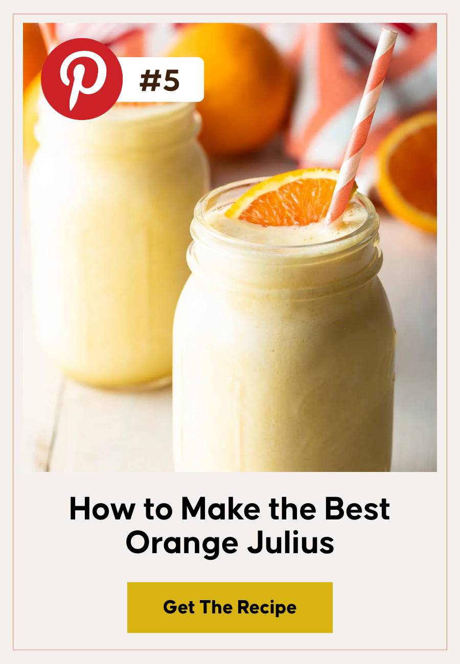 How to Make the Best Orange Julius Recipe