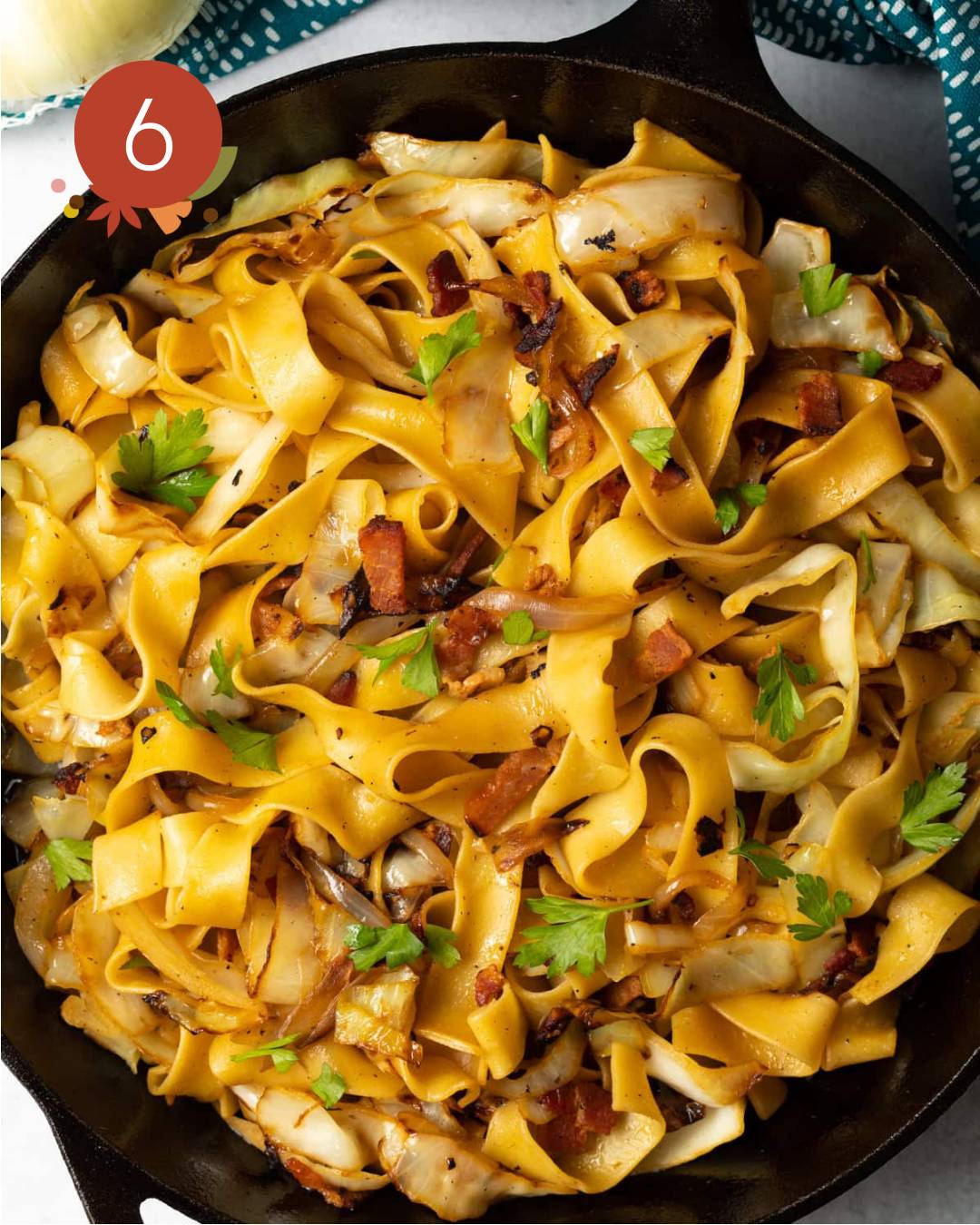 Hungarian Haluski (Cabbage and Noodles Recipe)