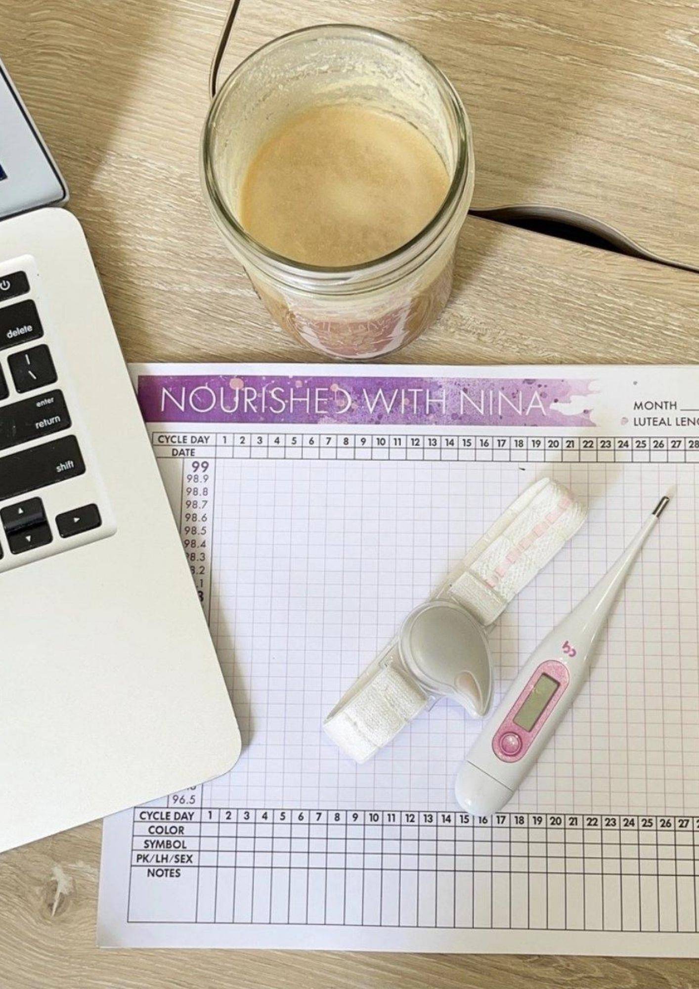 Chart your cycle for birth control accuracy.