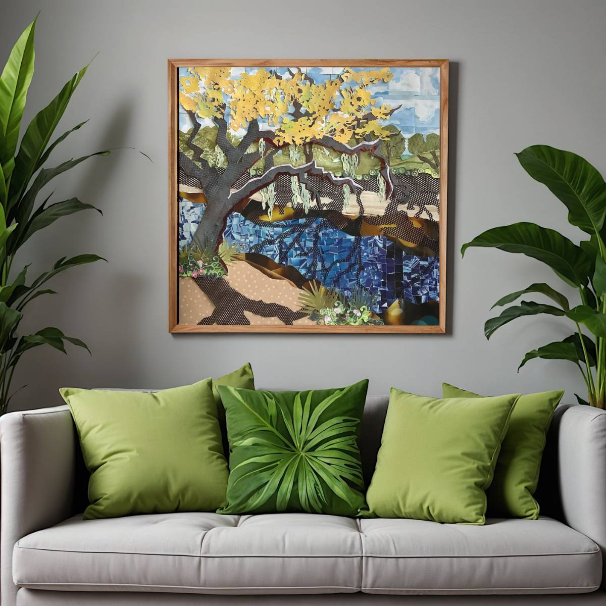 New Florida Preserve landscape collage