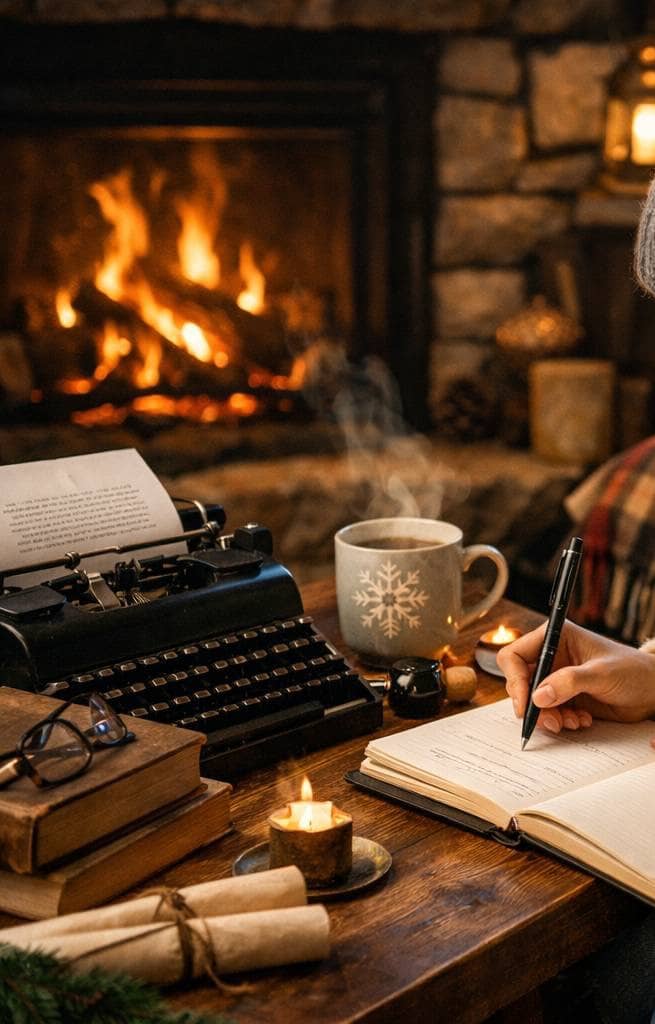 person holding cup with body of water background