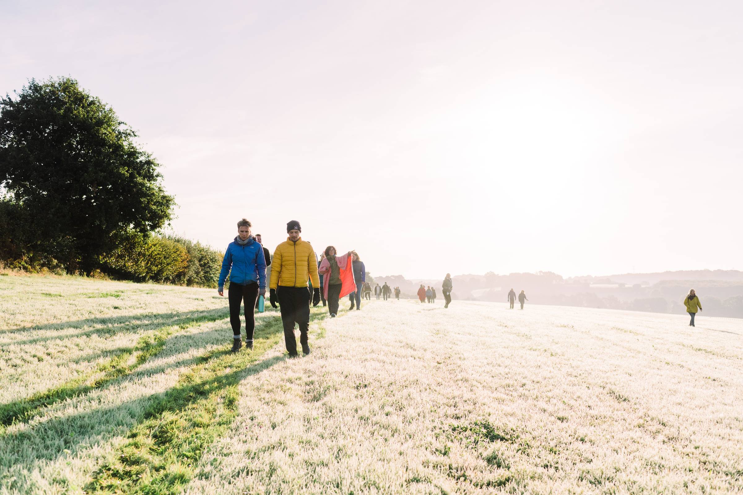 A morning walk on the Sussex Downs
