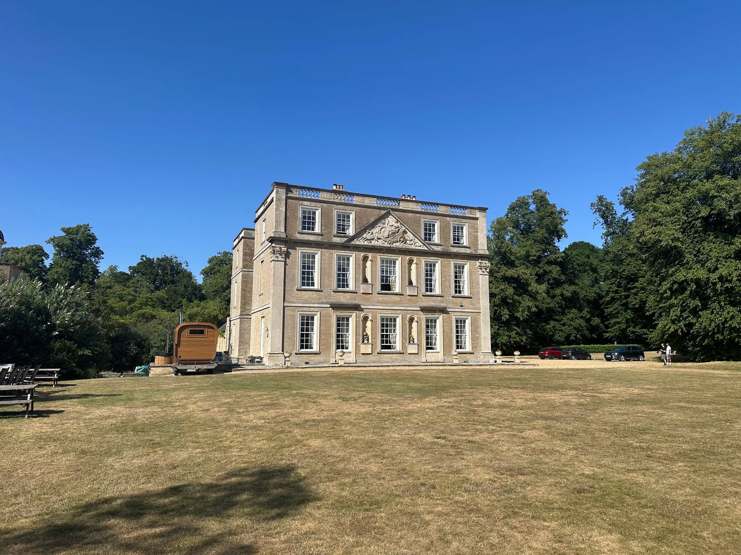 Hinwick House in Bedfordshire