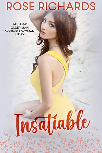 Insatiable book cover with woman in yellow 