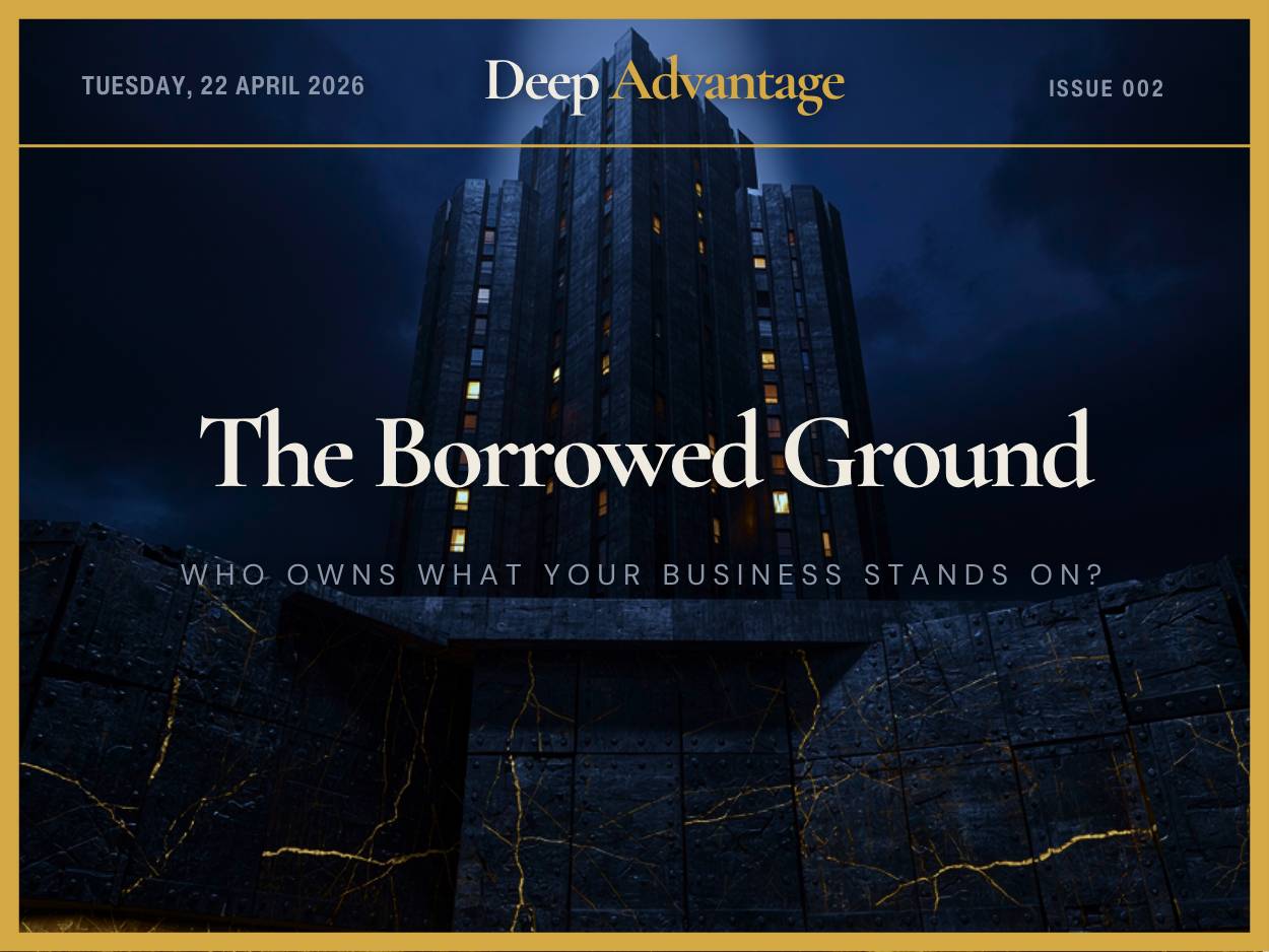 The Borrowed Ground - Deep Advantage Newsletter