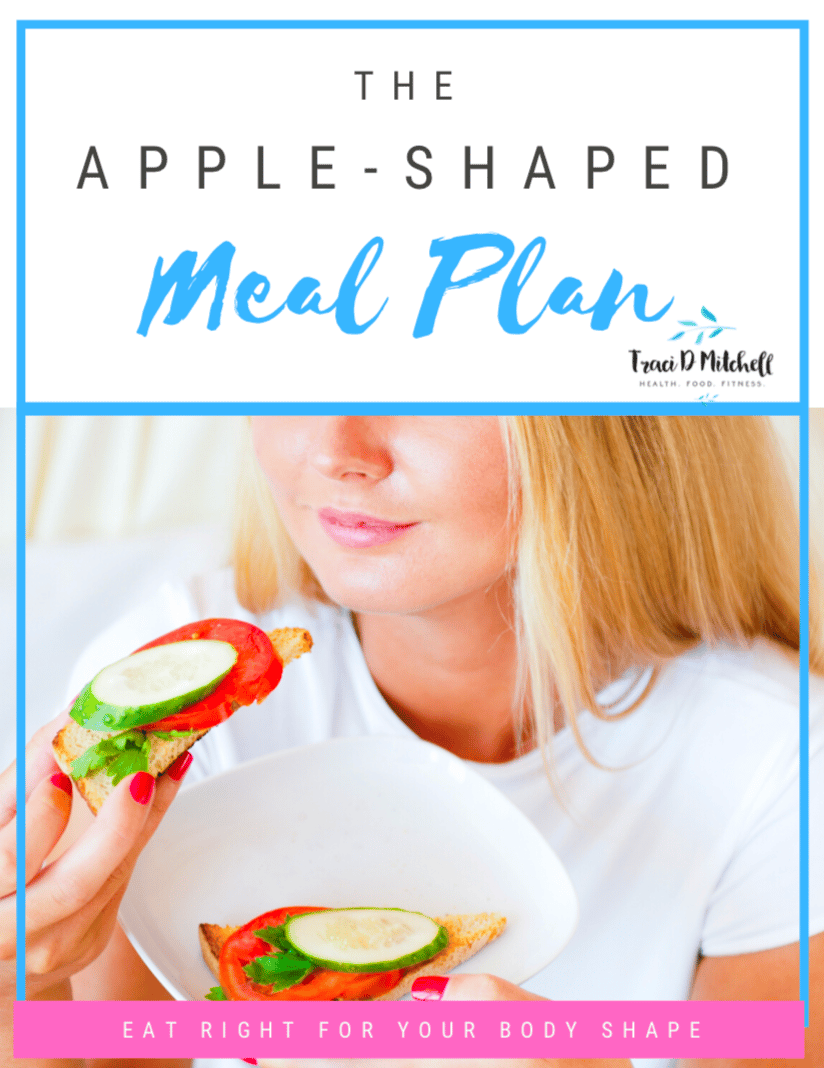 Apple shape diet menu plan