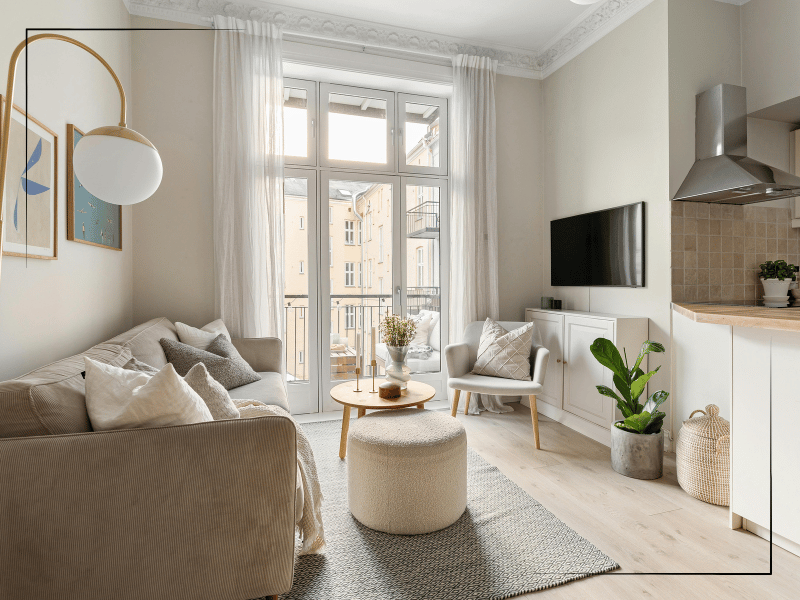 minimalist living room