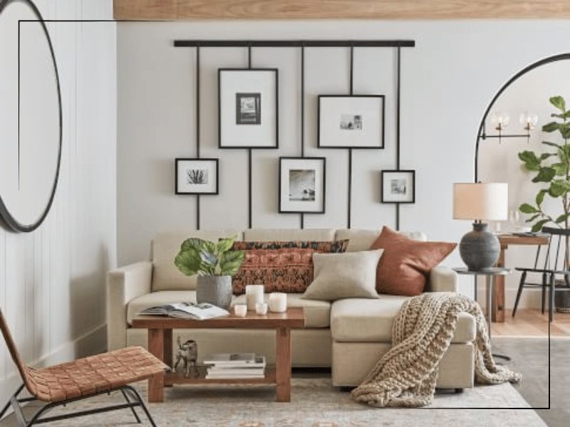 Simple living room