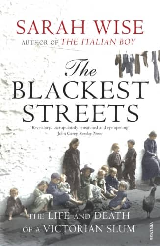 The Cover for The Blackest Streets by Sarah Wise