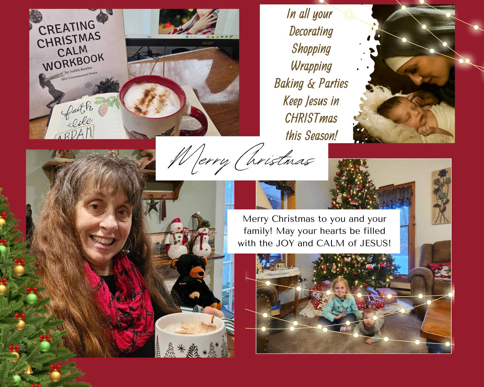 Merry Merry Christmas! Experiencing Christmas Overload? Get unstuck from the Christmas Overwhelm, live fully calm!