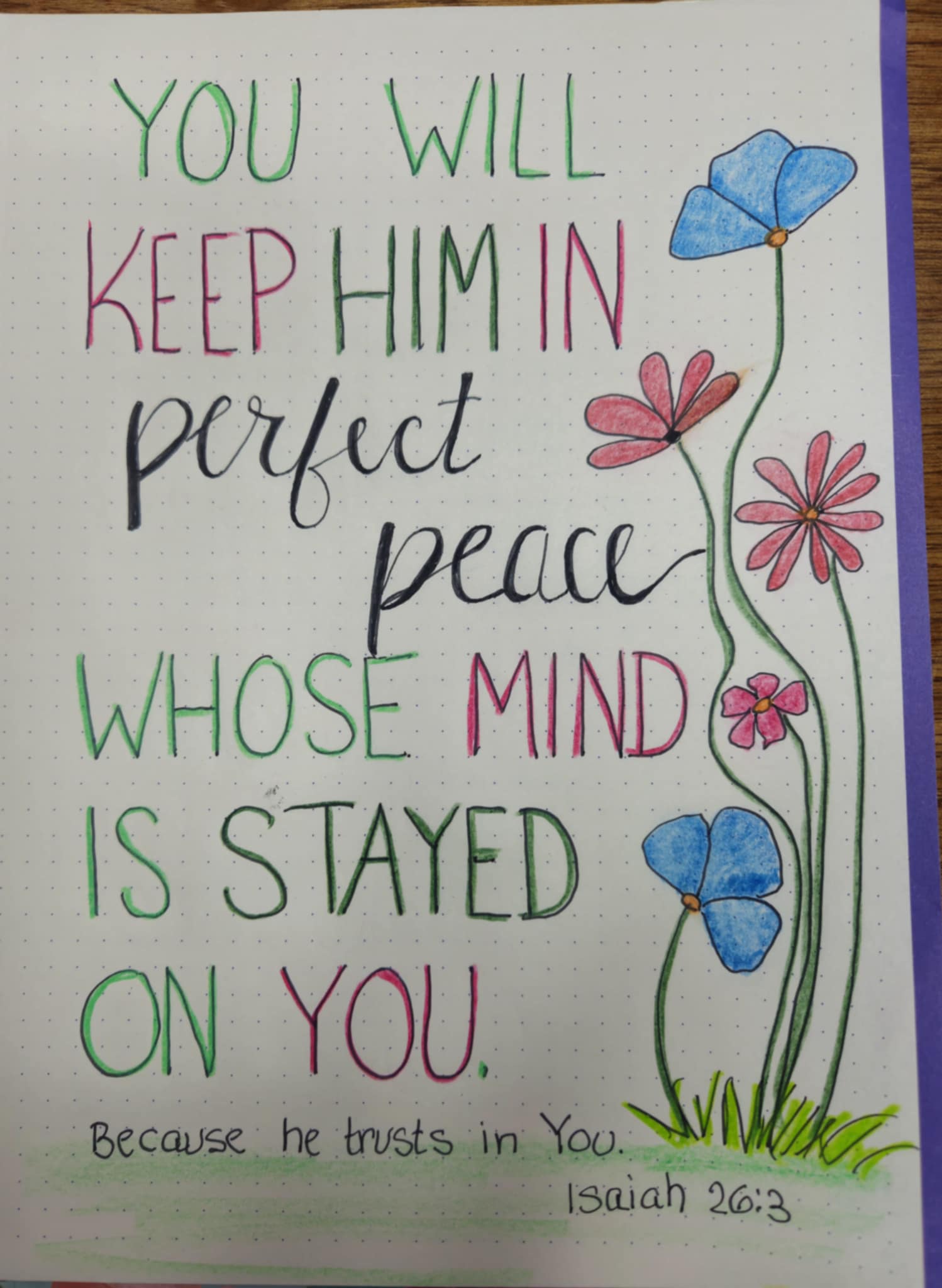 When you need peace from the storm!