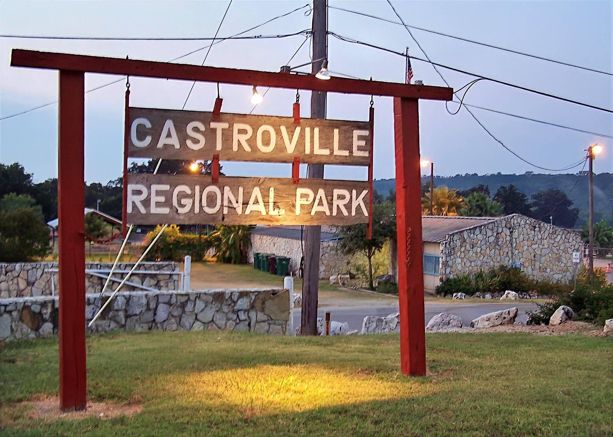 Main Park Entrance Sign