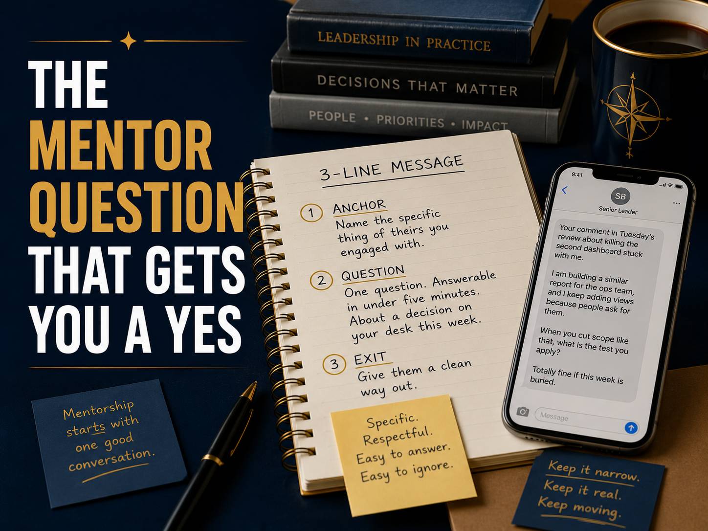 The Mentor Question That Gets You a Yes