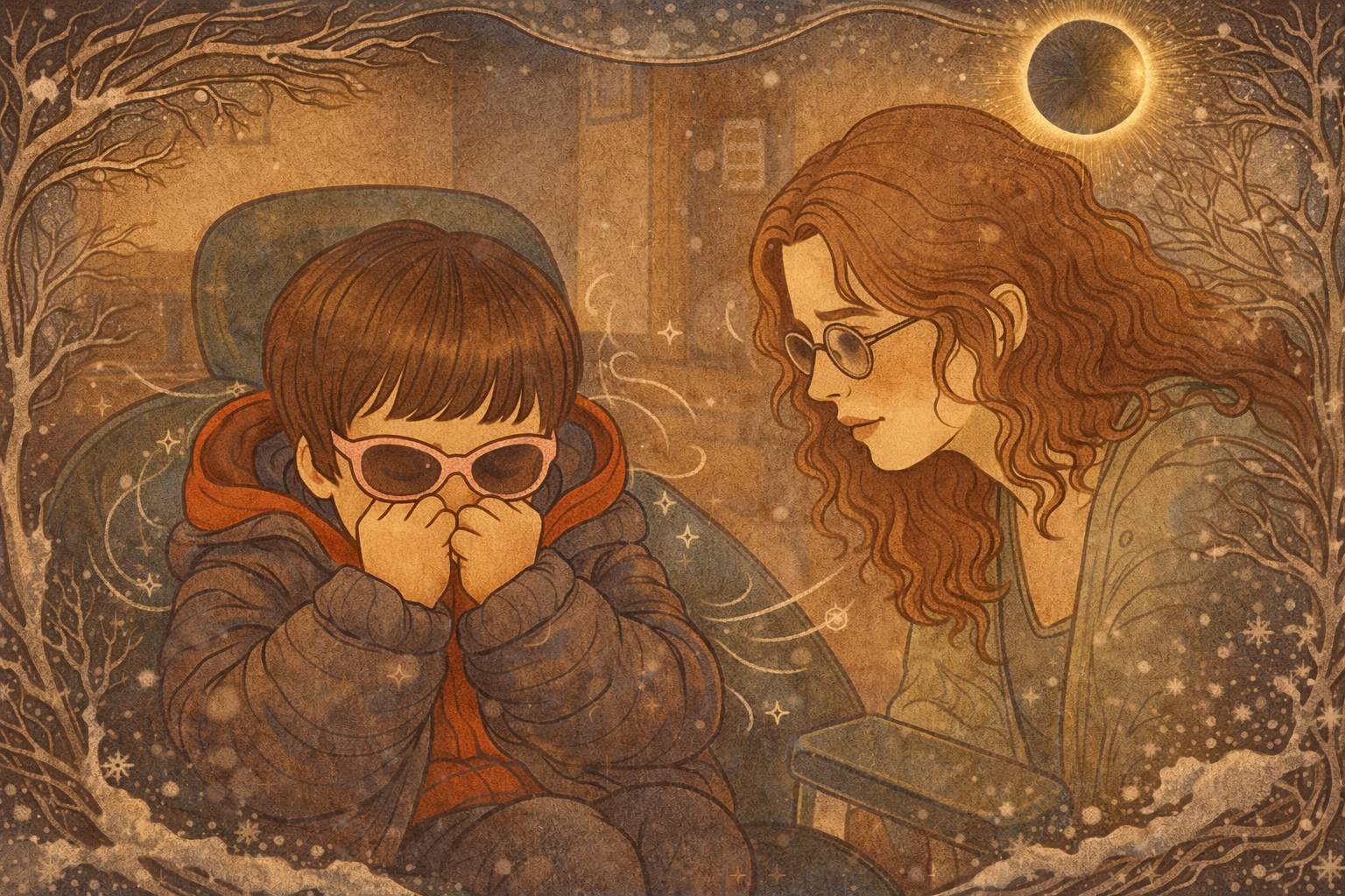 Dentists office dysregulation during snowstorm and eclipse | Conscious Content