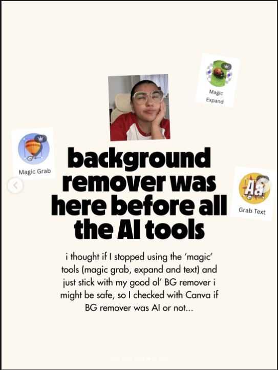 background remover was used long before AI