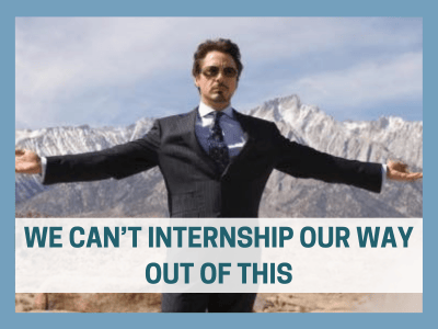 We can't internship our way out of this