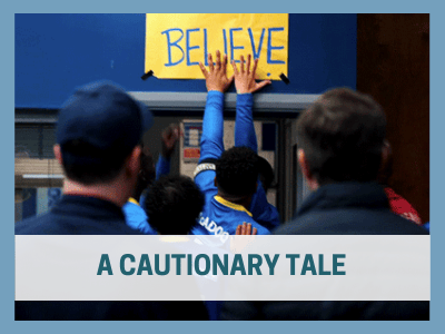 A cautionary tale