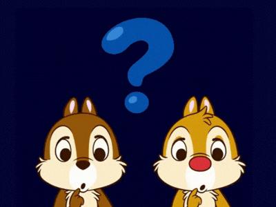 4:42 PMClaude responded: Two cartoon chipmunks looking up curiously at a large blue question mark against a dark navy background.Two cartoon chipmunks looking up curiously at a large blue question mark against a dark navy background.
