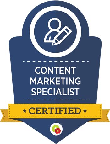 content marketing specialist certified