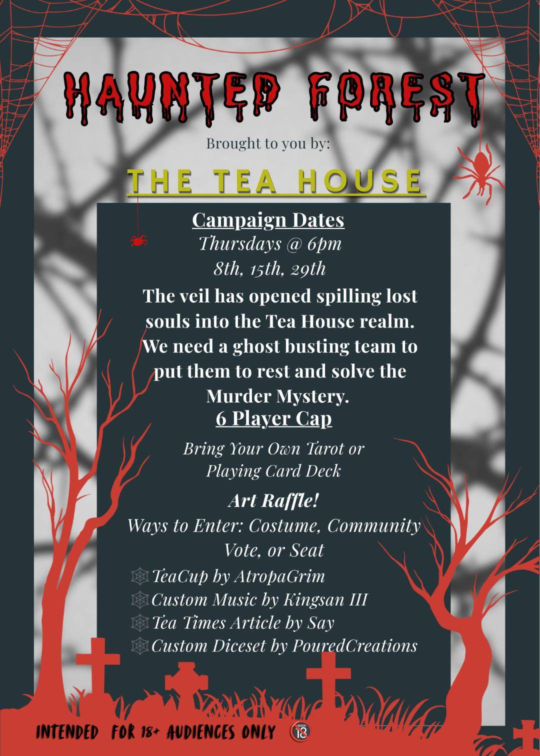 The Tea House: The Haunted Forest