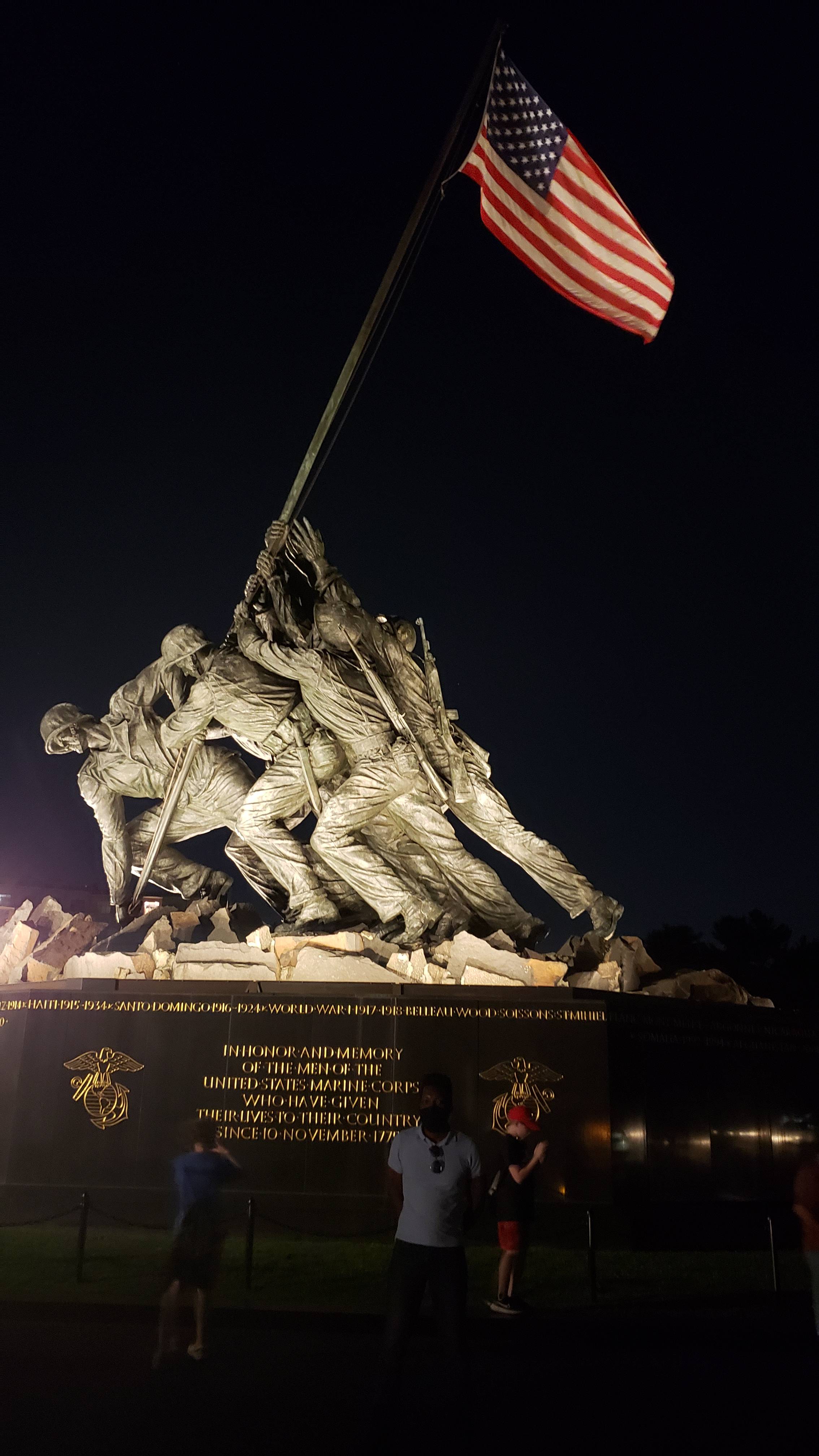 Marine Corp Statue 