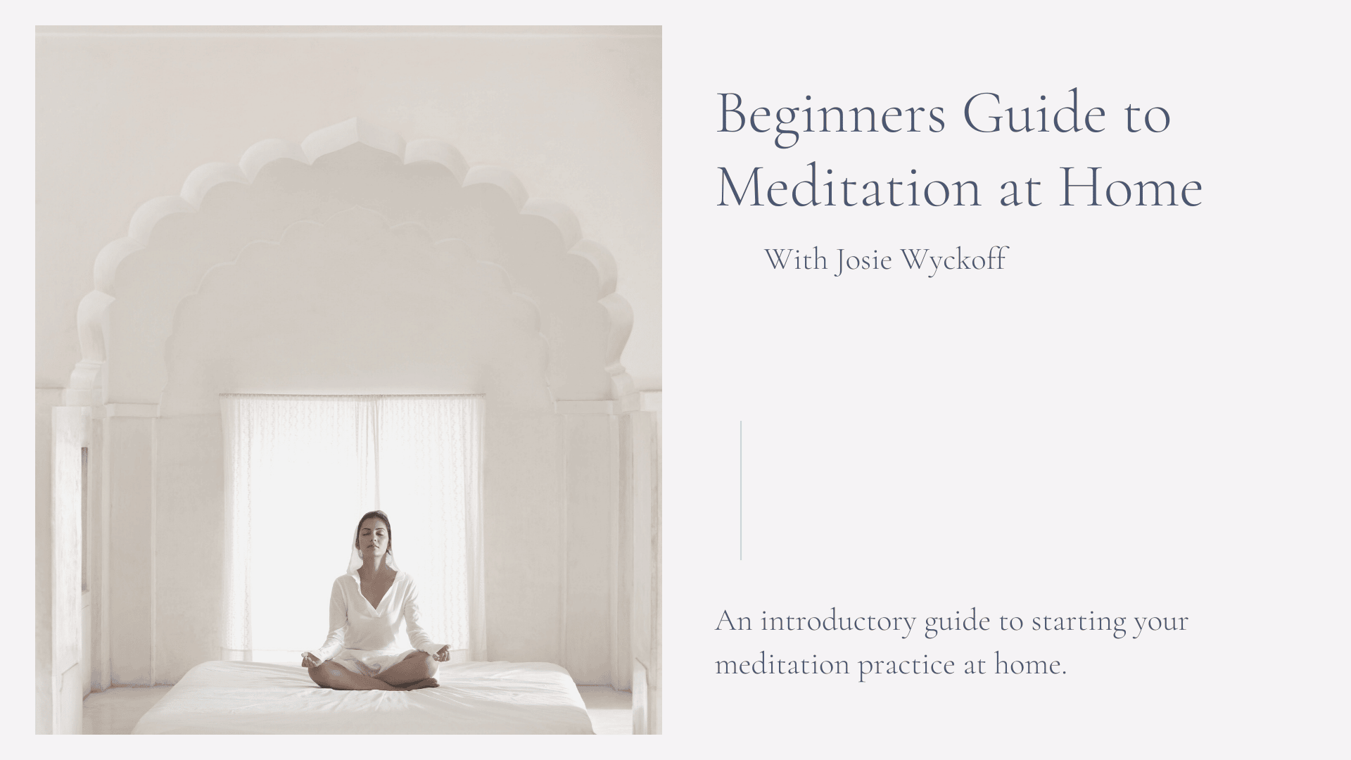 Meditation at Home: A Beginner's Guide 🧘‍♀️ 