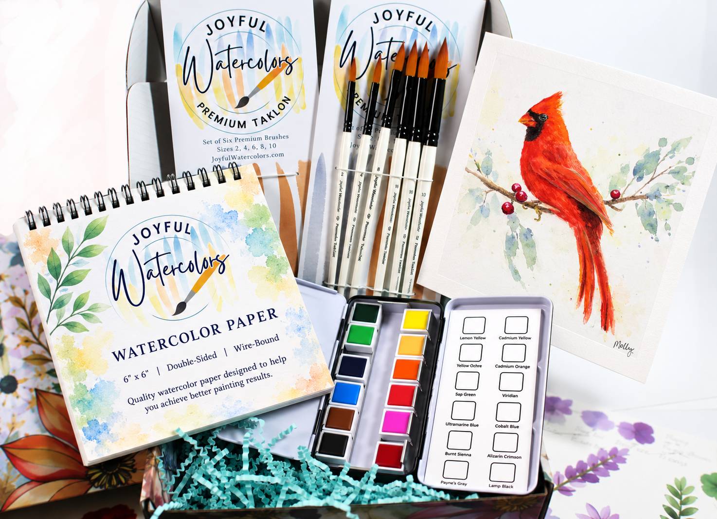 Mollys Fine Art Watercolor Art Box