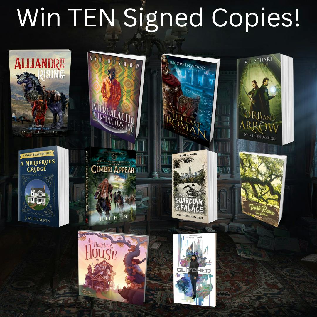 10-book giveaway