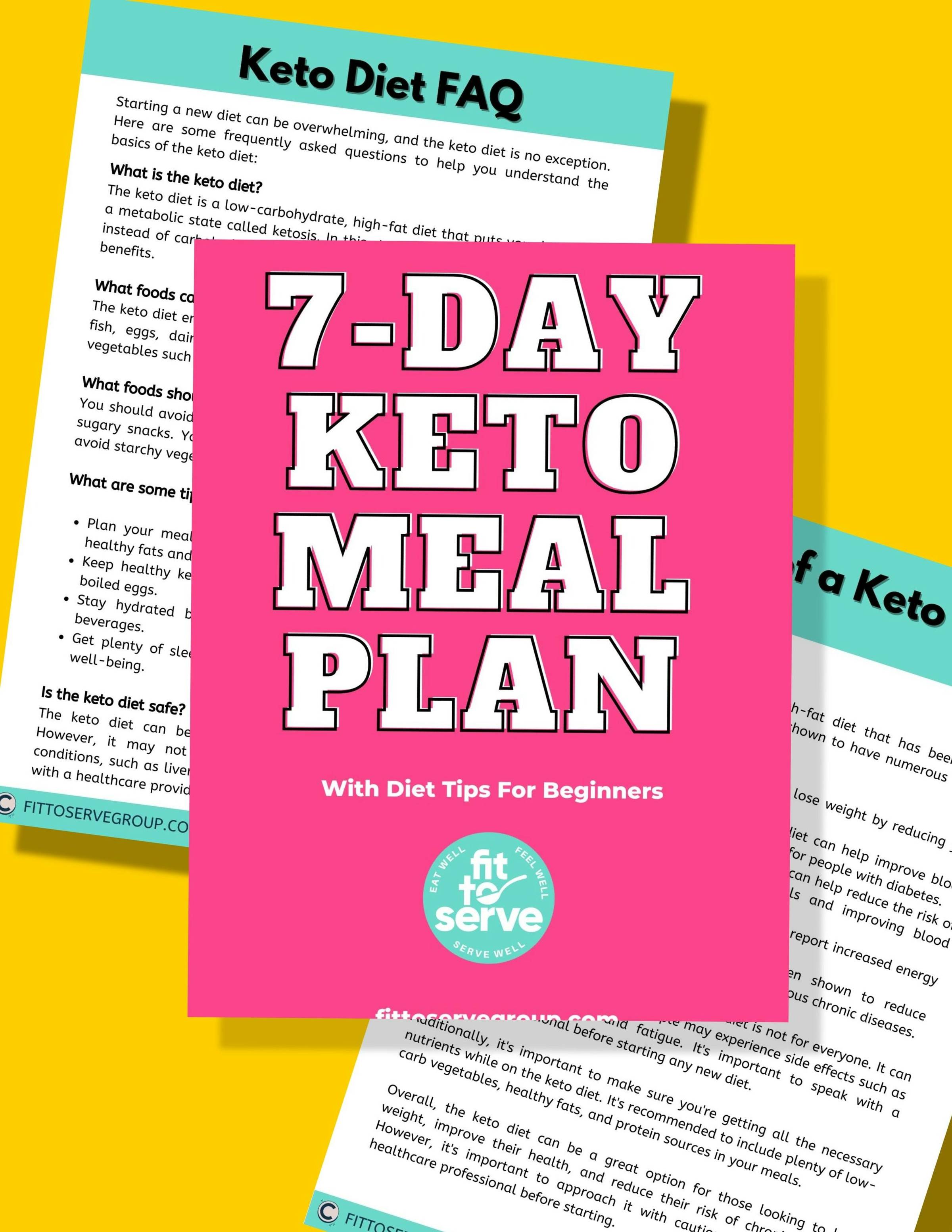 7-Day Keto Meal Plan