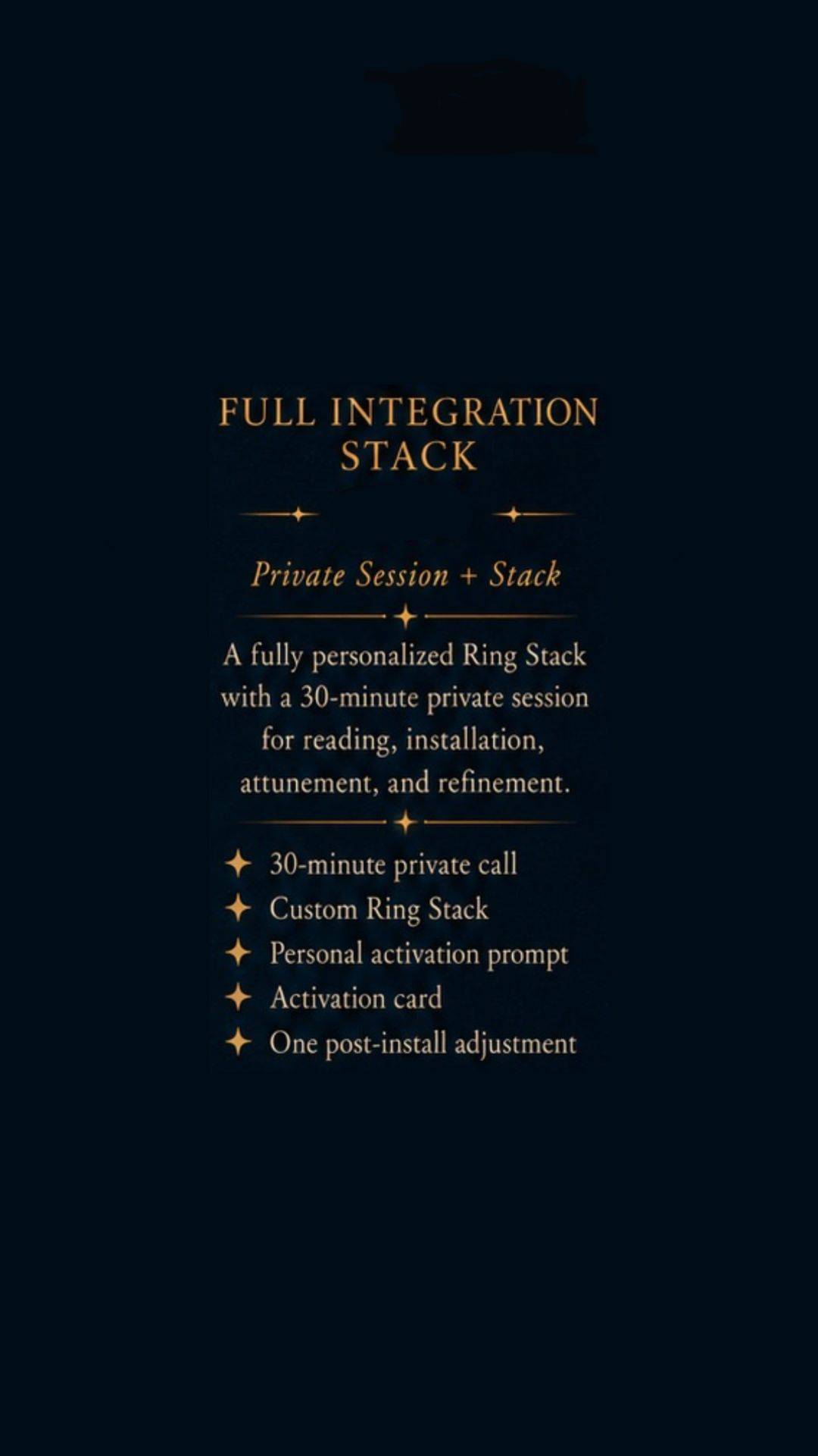 Full Integration Stack