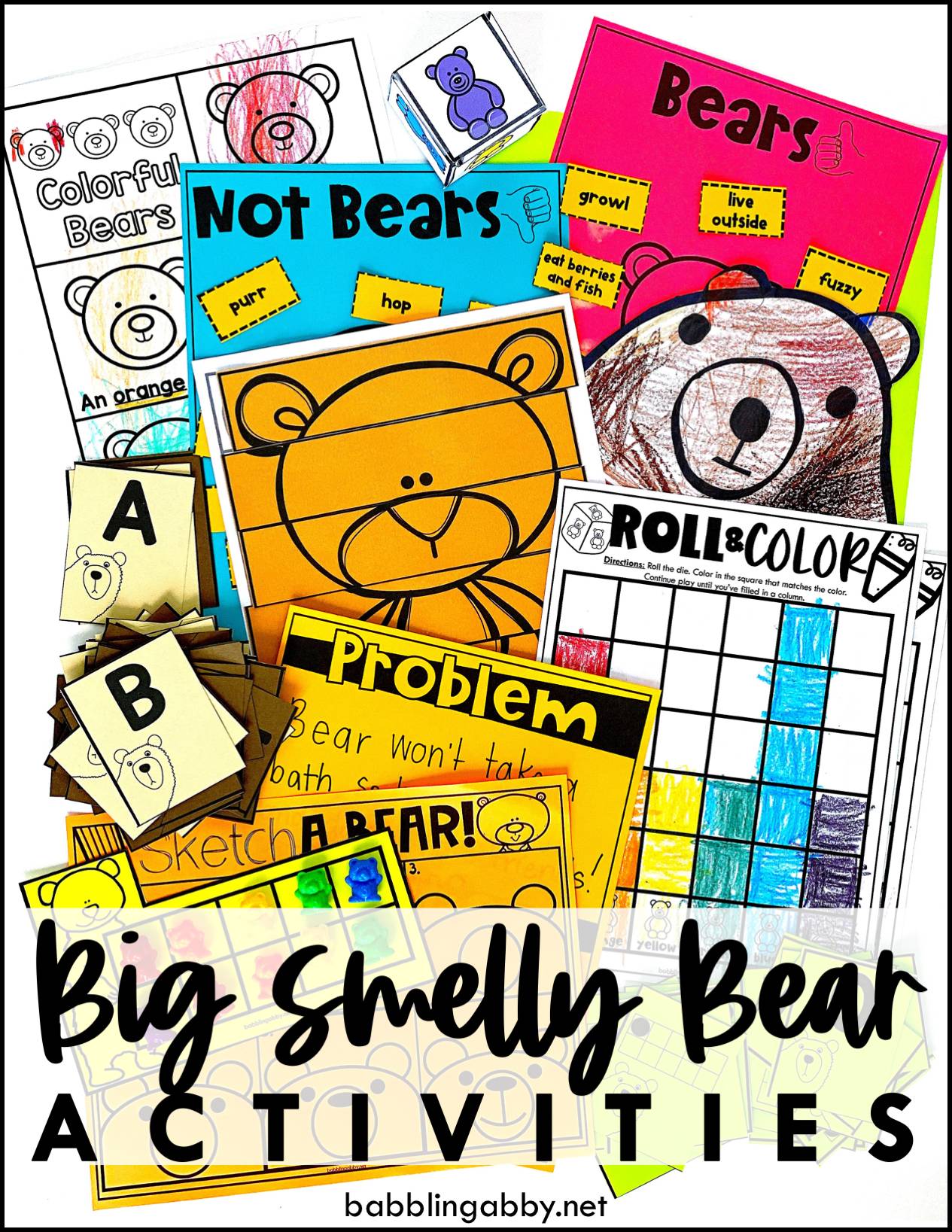 Big Smelly Bear Video Read Aloud And Activities Babbling Abby