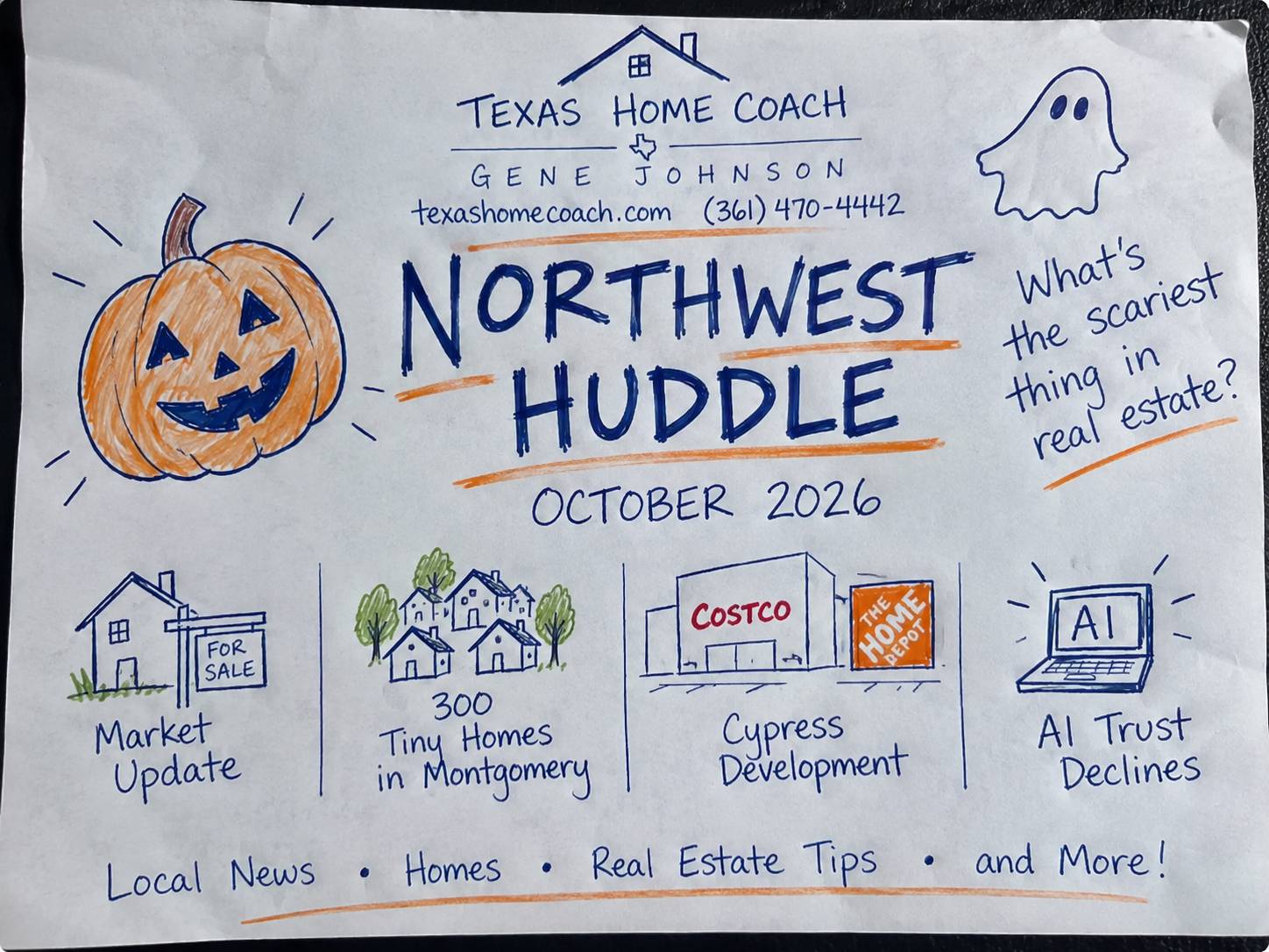 October 2026 Northwest Houston real estate update covering Tomball, Magnolia, Montgomery, Cypress and The Woodlands, plus local development news.