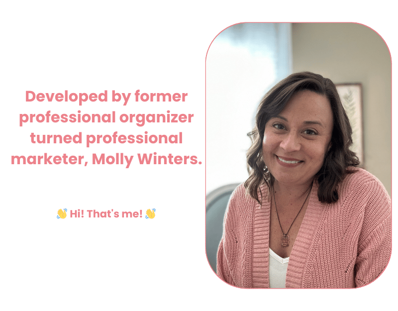 Former professional organizer turned marketer.