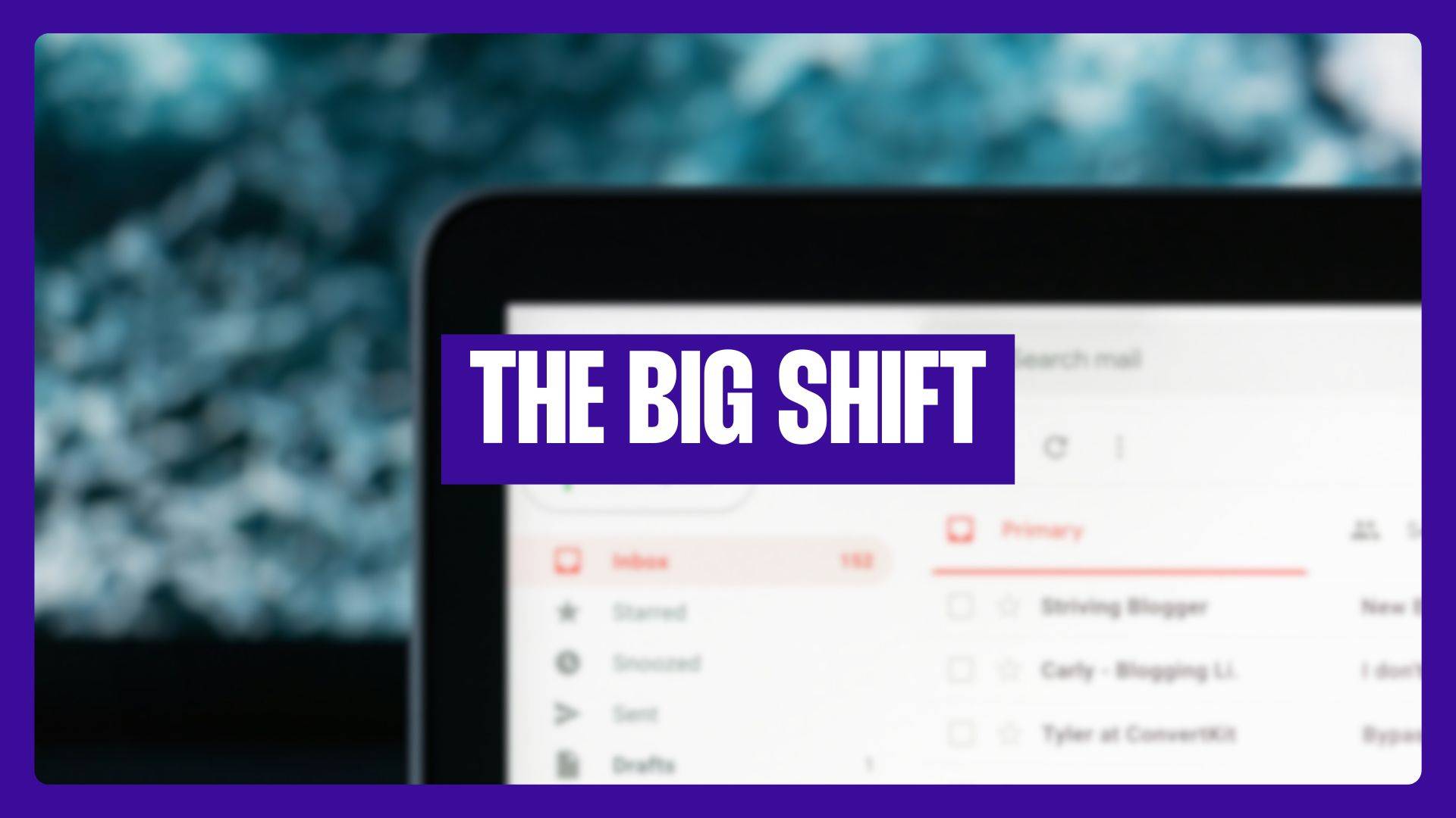 The Big Shift Header