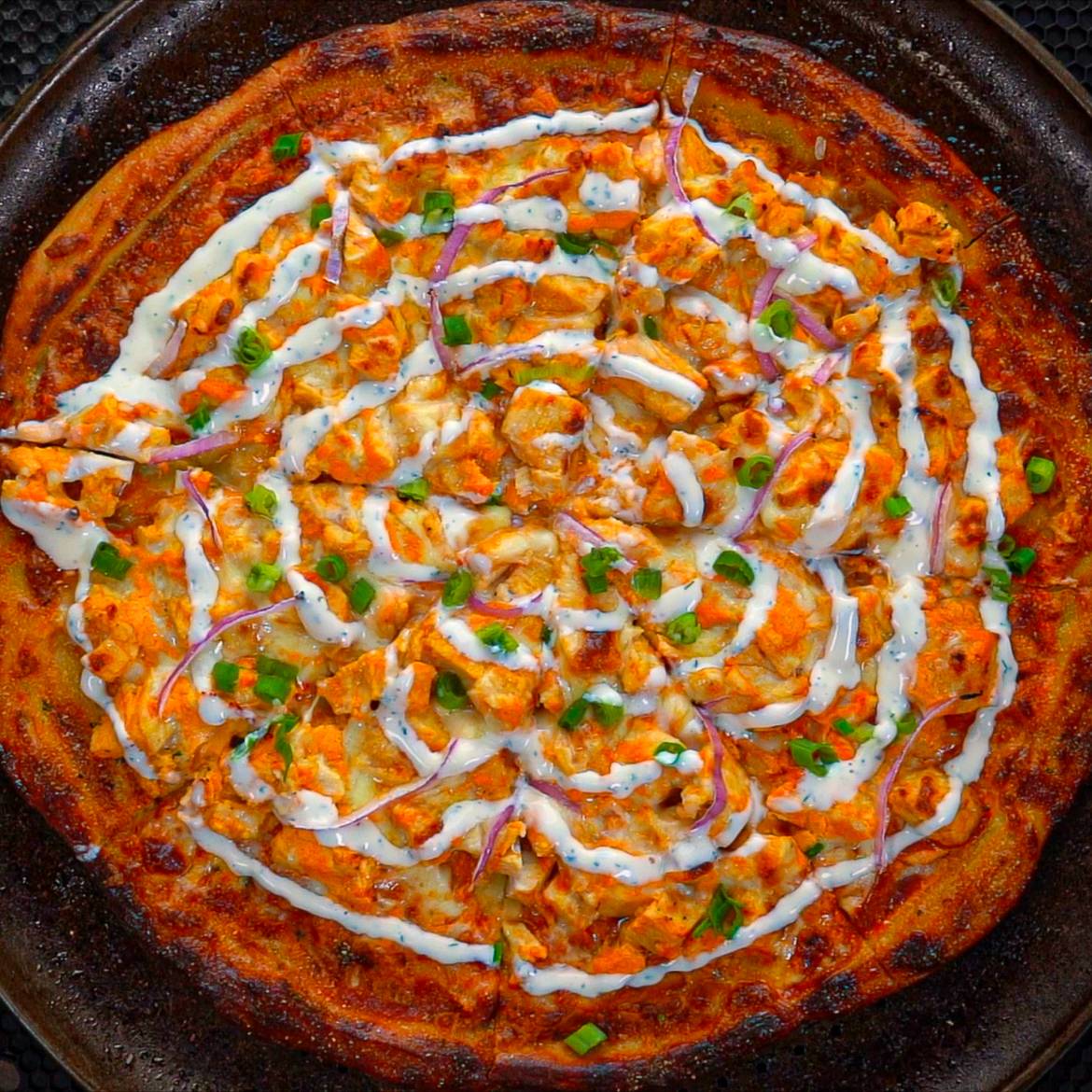 buffalo chicken pizza