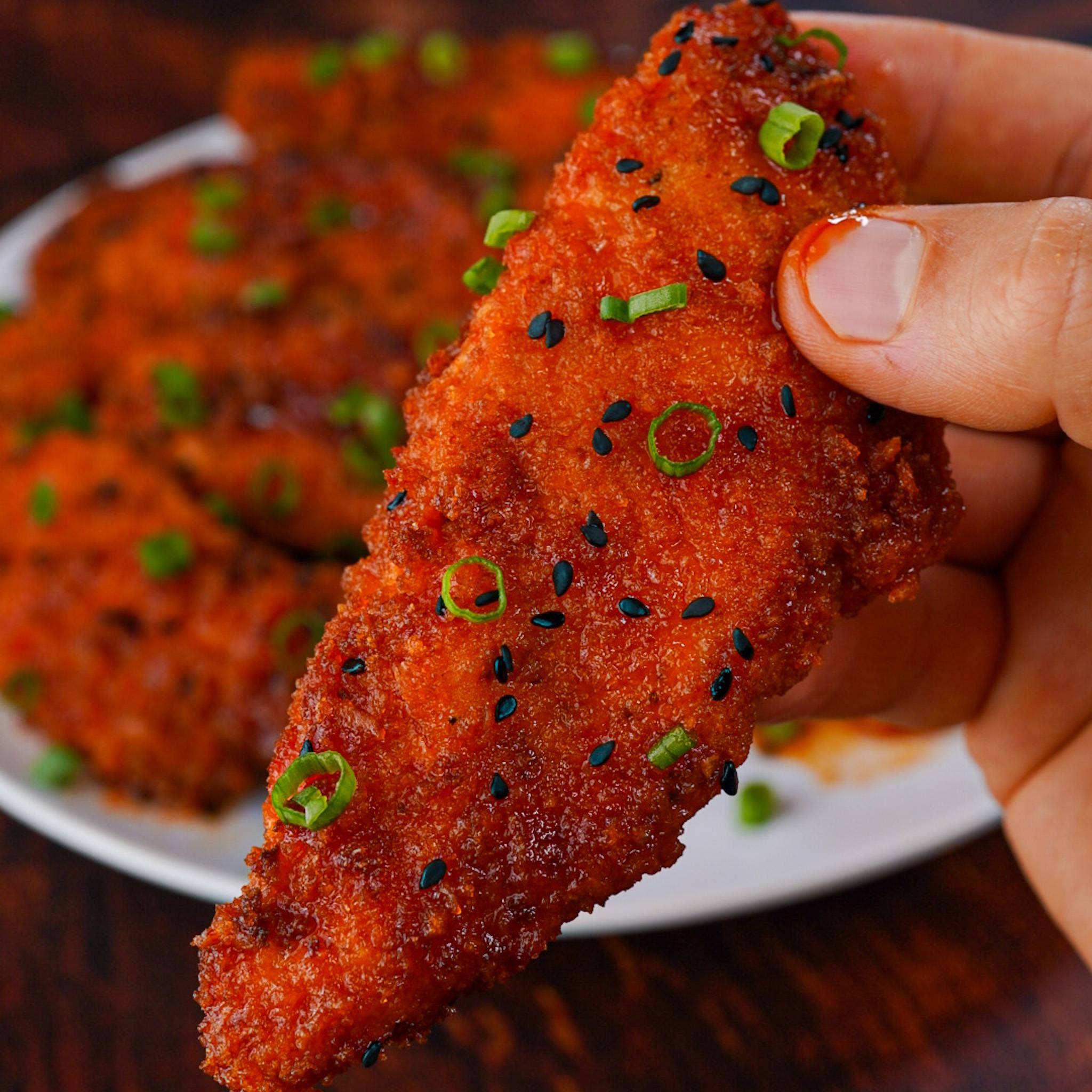 Honey Sriracha Chicken tenders