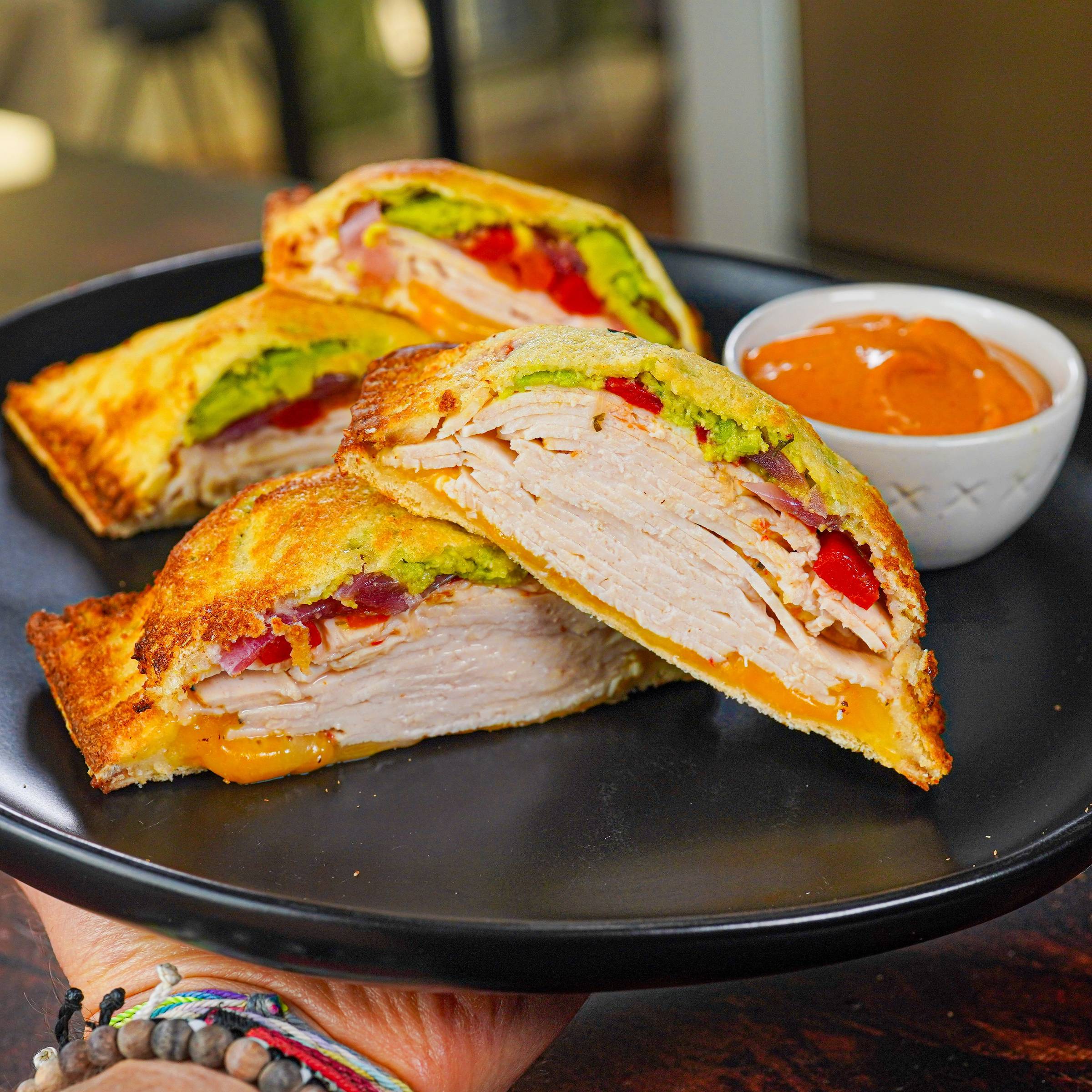 turkey avocado pockets