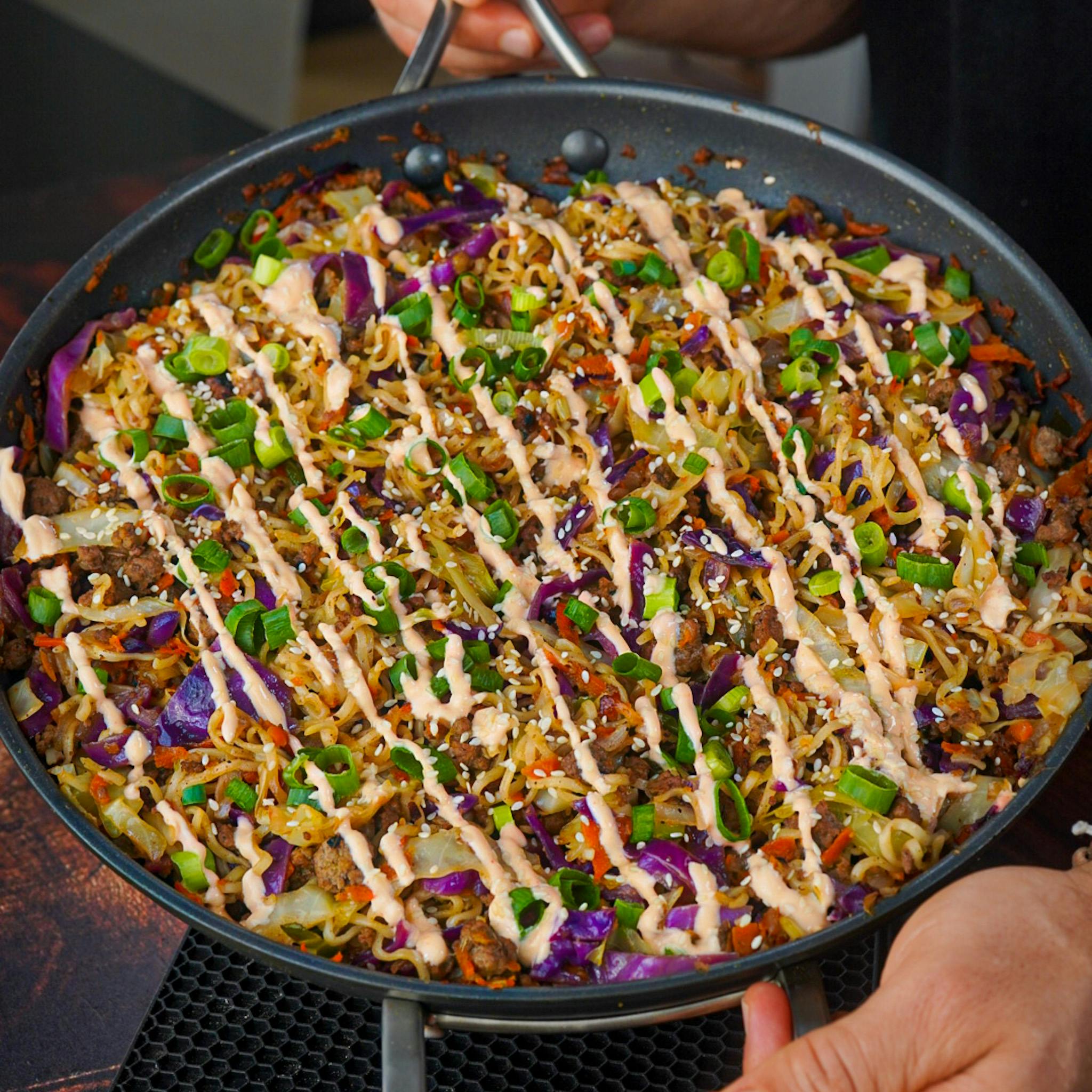 egg roll in a bowl