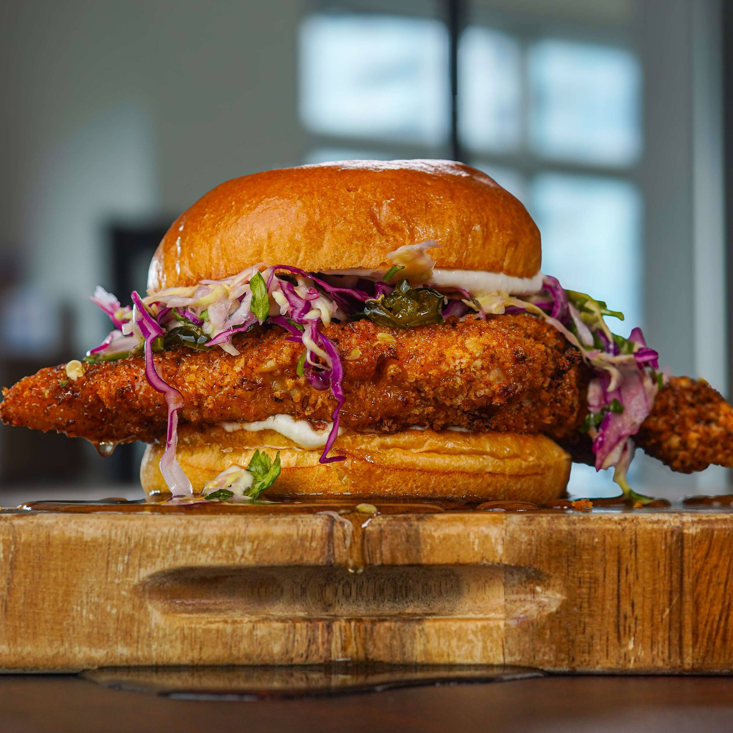 honey chicken sandwich