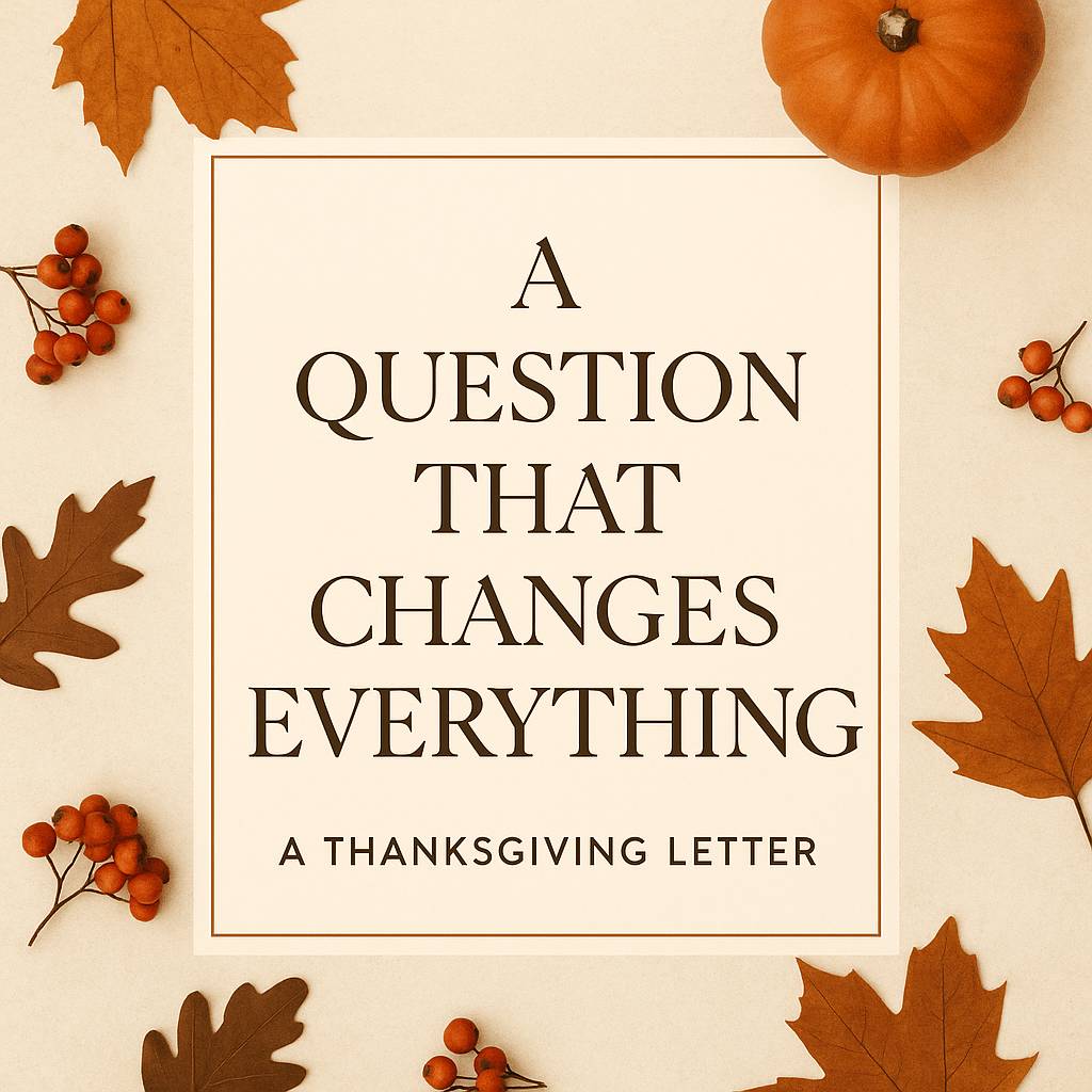 A question that changes it all - KD Gates