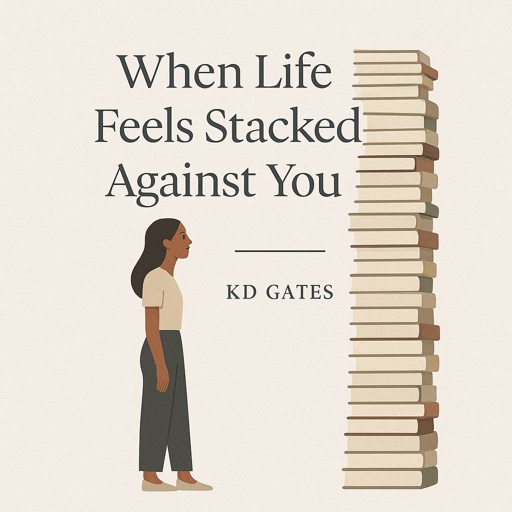 When life feels stacked against you - KD Gates