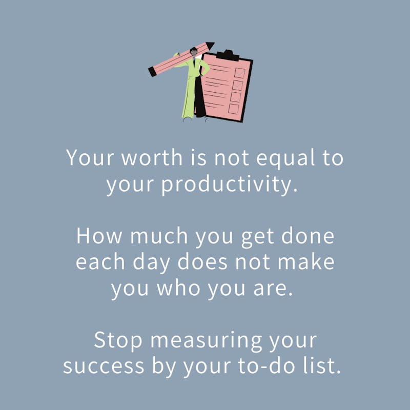 You Are Not Your To-Do List - strideproductivity.com