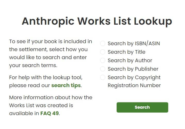 a list of ways to see if a writer's book has had its copyright infringed upon