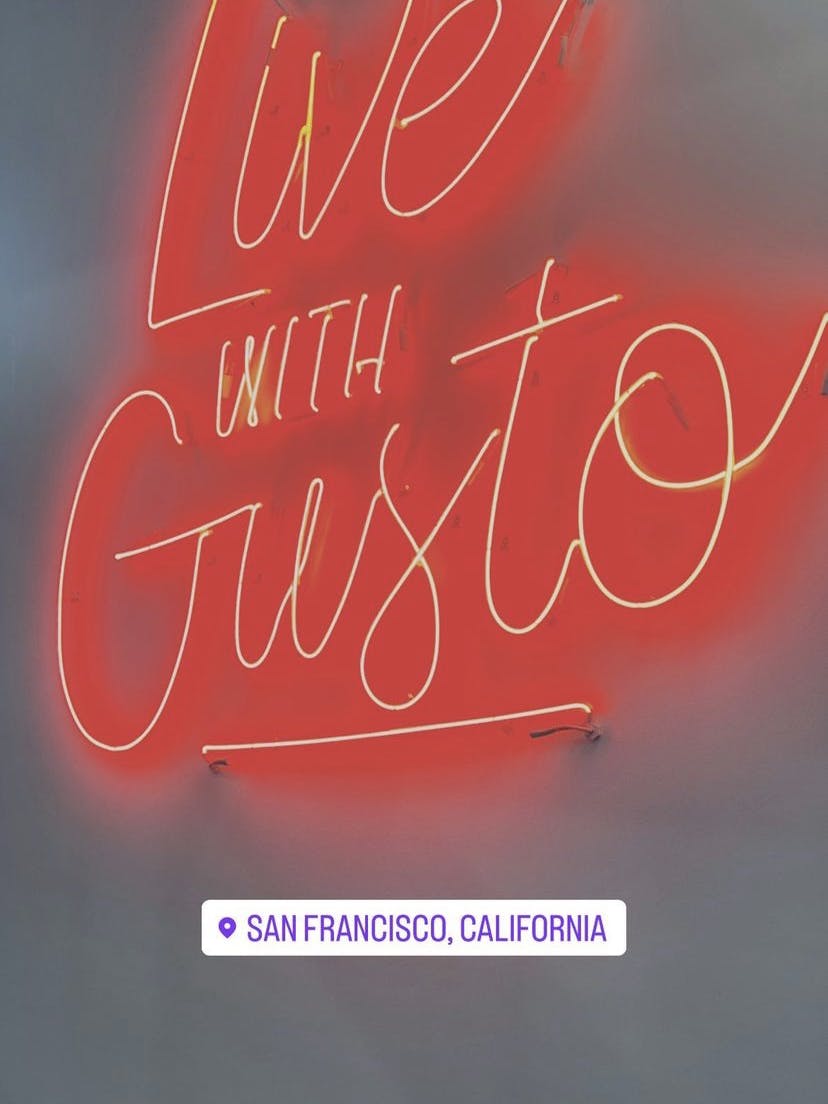 gusto-office-electric-sign