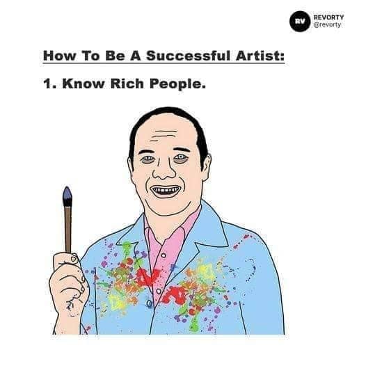 How to be a successful artist