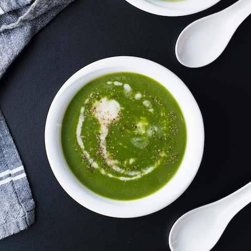 Spinach Soup Recipe (Palak Soup)