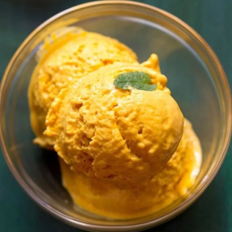 Mango Ice Cream (2 Easy Variations)