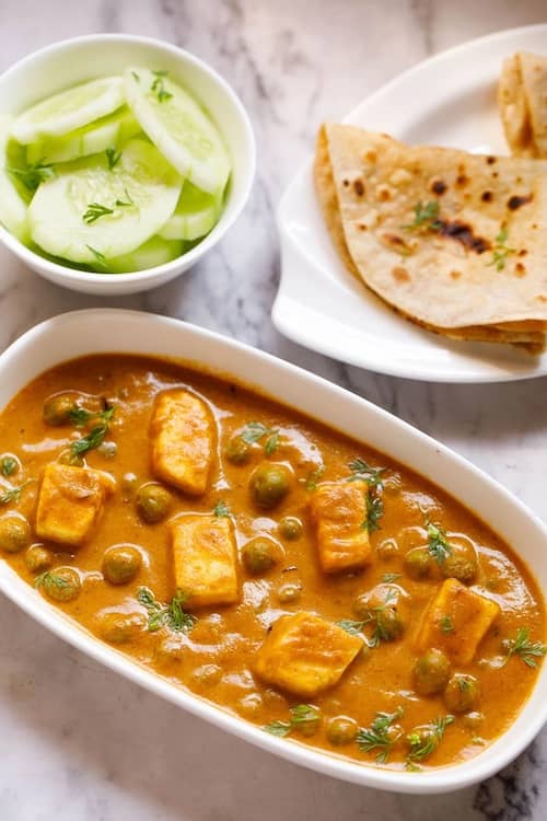 Matar Paneer